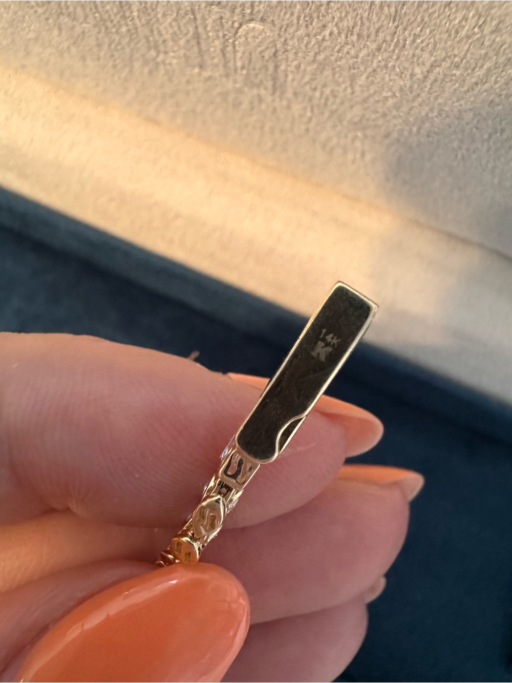 Kinn Esme Fancy Shape Tennis Bracelet 3.60tcw 6” - Picture 4 of 6